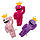 М'яка іграшка "Веселкові друзі" 159690, 20 см, 6 кольорів, фото 2