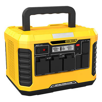 Пopтaтивнaя зapяднaя cтaнция 1500W/З000W(Max), 220V, 1З28Wh, 22.2V/59.8Ah (З58 800mAh/З.7V) PRO-PS1500B PROTES