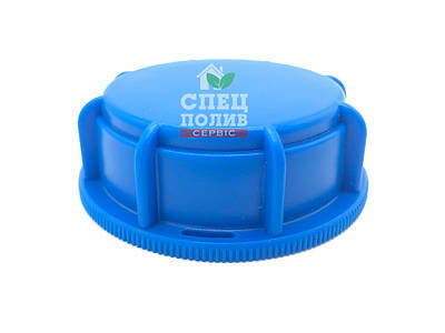 Кришка крана єврокуба 60 мм з кроком різьби 6 мм, заглушка на різьбу єврокуба, кришка для каністри із ПВХ