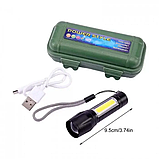 Ліхтар із вбудованим акумулятором BAILONG BL-511 COB у кейсі, фото 8