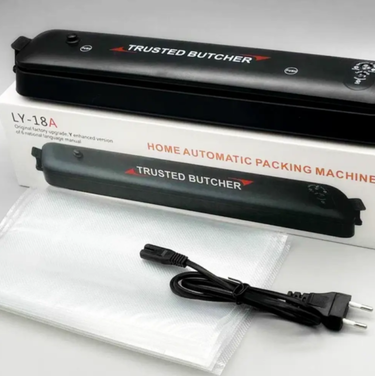 Вакуумний пакувальник Trusted Butcher LY-18A/Вакууматор побутовий, фото 1