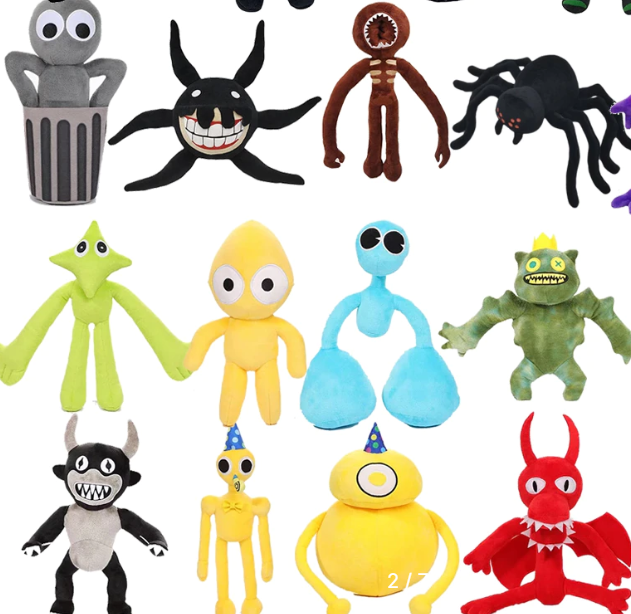 М'яка Іграшка Plush Хагі Ваги (Huggy Wuggy) Райдужні друзі