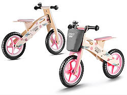 Велобіг дерев'яний Ricokids RC-611 рожевий 7611