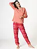 Елегантна жіноча піжама на довгий рукав Key LNS 434 B22, фото 2