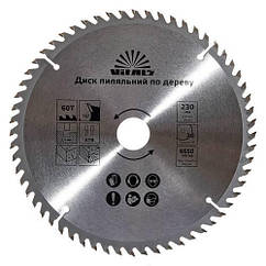 Диск пиляльний Vitals по дереву 230x30/25.4/22.2, ATB 60