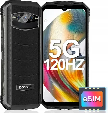Смартфон Doogee V30 5G 8/256 Gb Classic Black, 2sim, NFC, 6.58" IPS, 108+20+16/32Мп, GPS, 5G, IP69К, 8 ядер