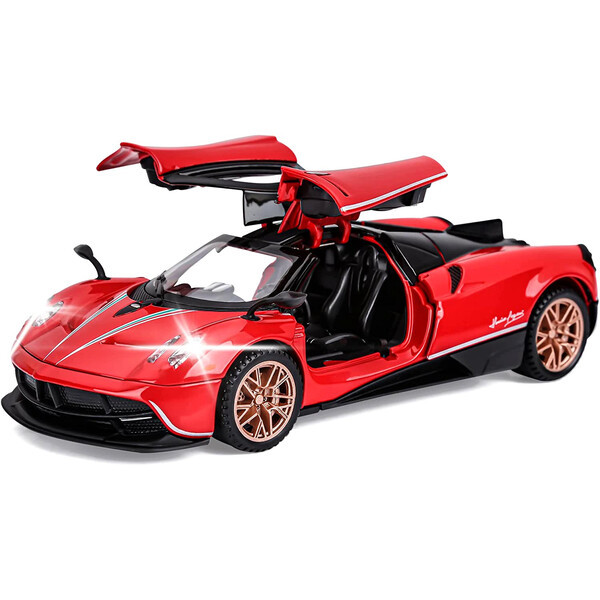 Машинка Pagani Huayra Dinastia іграшка моделька металева колекційна 15 см Червоний (59933)