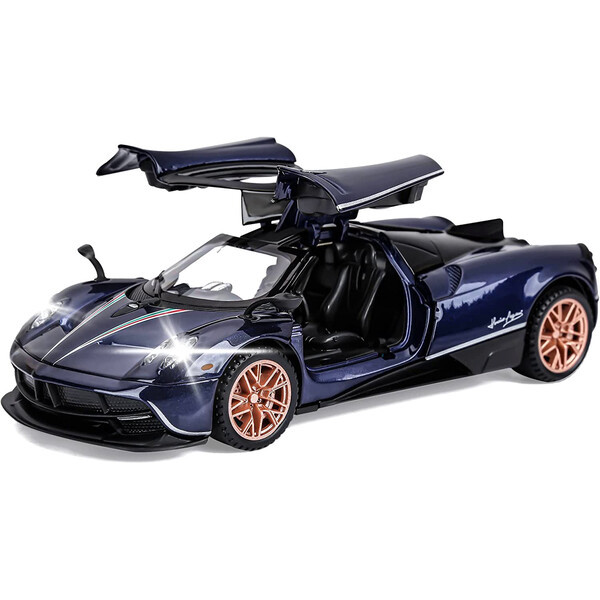 Машинка Pagani Huayra Dinastia іграшка моделька металева колекційна 15 см Темно-синій (59935)