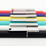 Ручка гелева, "Clip" 0.5, чорні чорнила, жовтий корпус, фото 5