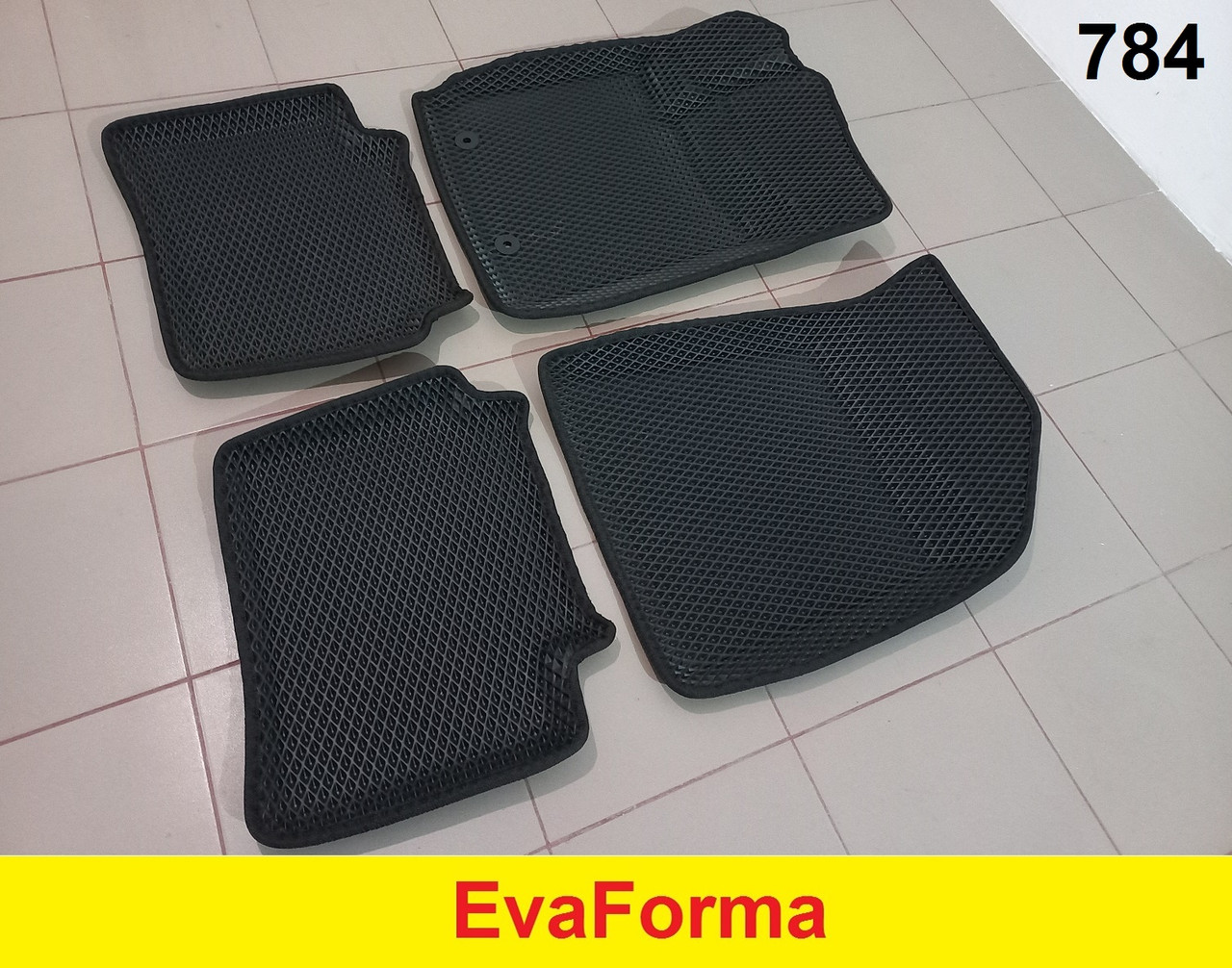 3D килимки EvaForma на Hyundai i10 LA '19-, килимки ЕВА
