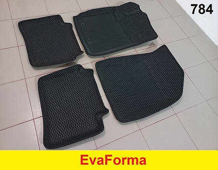 3D килимки EvaForma на Hyundai i10 LA '19-, килимки ЕВА, фото 1