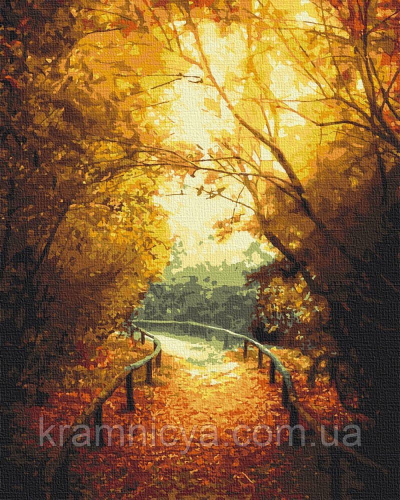 Картина за номерами Тепла осінь, ArtCraft 40х50 (10540-AC)