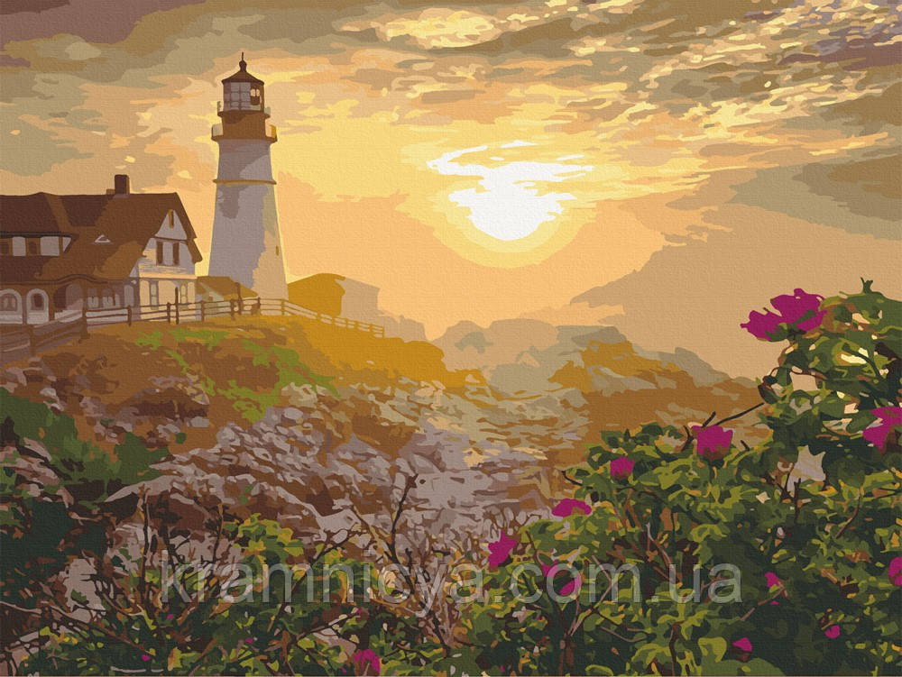 Картина за номерами Маяк у Портленді США, ArtCraft 40х50 (10549-AC)