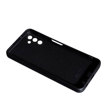 Силіконовий чохол Case SMTT (AA) для Samsung A04S Black, фото 4
