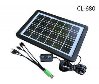 Сонячна панель SOLAR PANEL CL-680/ 28х20см