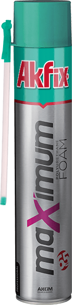 Піна ручна Akfix Maximum 65 л, 850 мл