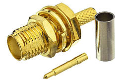 Роз'єм для FPV і радіообладнання (RP-SMA F на кабель RGB78/RG316) amc