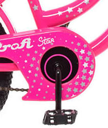 Детский велосипед с корзинкой 16 дюймов Profi Star розовый двухколесный профи Y1692-1 - фото 6 - id-p1710790809