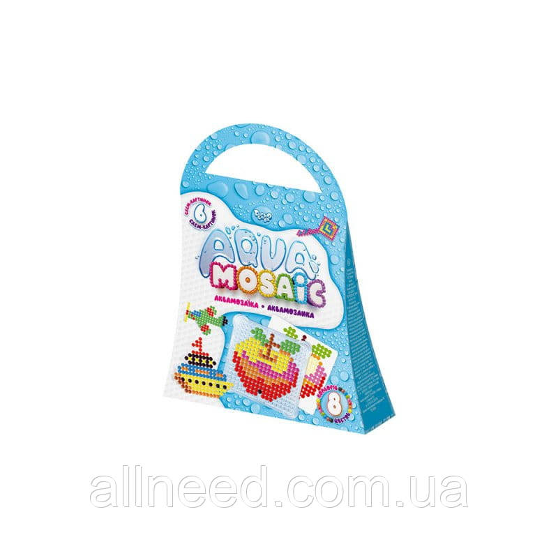 Набір креативної творчості "Aqua Mosaic" Danko Toys AM-02-01/06 (AM-02-06), фото 1