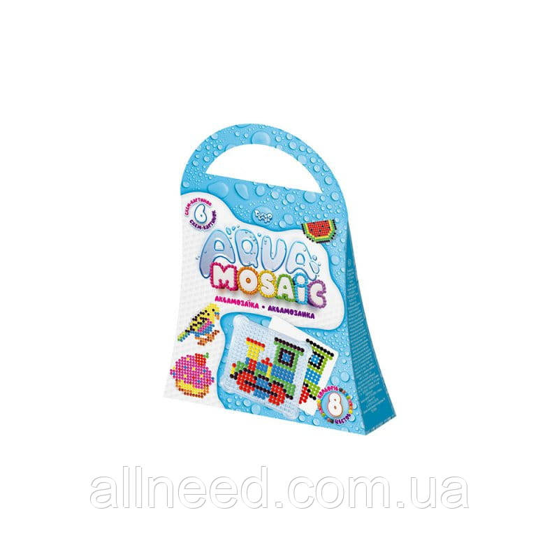 Набір креативної творчості "Aqua Mosaic" Danko Toys AM-02-01/06 (AM-02-03), фото 1
