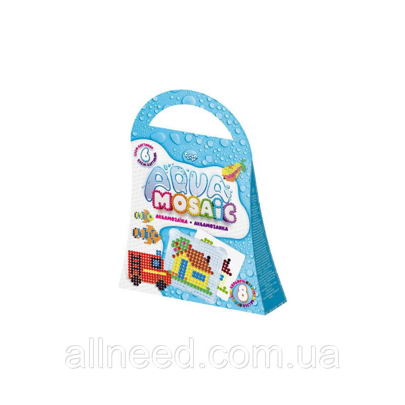 Набір креативної творчості "Aqua Mosaic" Danko Toys AM-02-01/06 (AM-02-05), фото 1