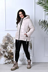 Стильна куртка демі батальна 50-52, 54-56 58-60 62-64 червоний жовтий білий блакитний бежевий