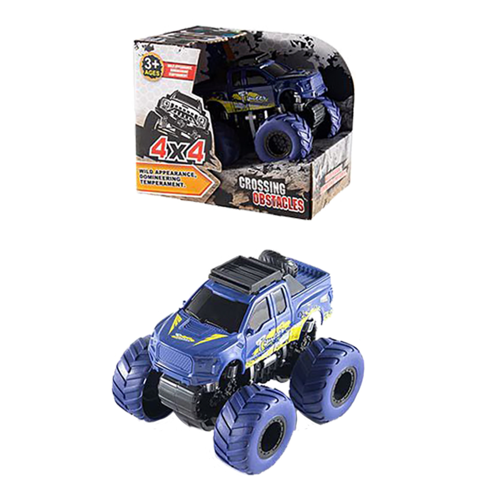 Машинка інерційна BY501-1, відкрита коробка 16*11, 5*13, 5 см (Синій), фото 1