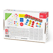 Навчальний набір "Логічні блоки Д'єня" Igroteco 900408, 48 деталей, фото 2