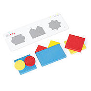 Навчальний набір "Логічні блоки Д'єня" Igroteco 900408, 48 деталей, фото 8