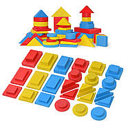 Навчальний набір "Логічні блоки Д'єня" Igroteco 900408, 48 деталей, фото 9