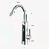 Проточний електричний кран-водонагрівач LCD RX-011, Мінібойлер кран змішувач із підігрівом води, фото 5