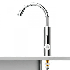 Проточний електричний кран-водонагрівач LCD RX-011, Мінібойлер кран змішувач із підігрівом води, фото 4