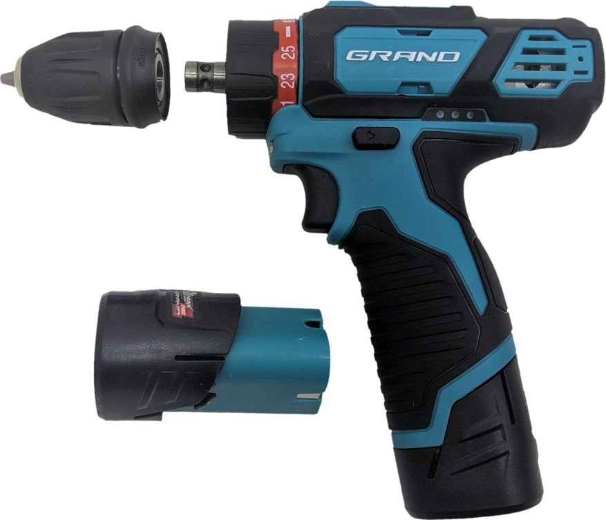 ШУРУПОВЕРТ АККУМУЛЯТОРНЫЙ GRAND ДА-12DFR/PRO