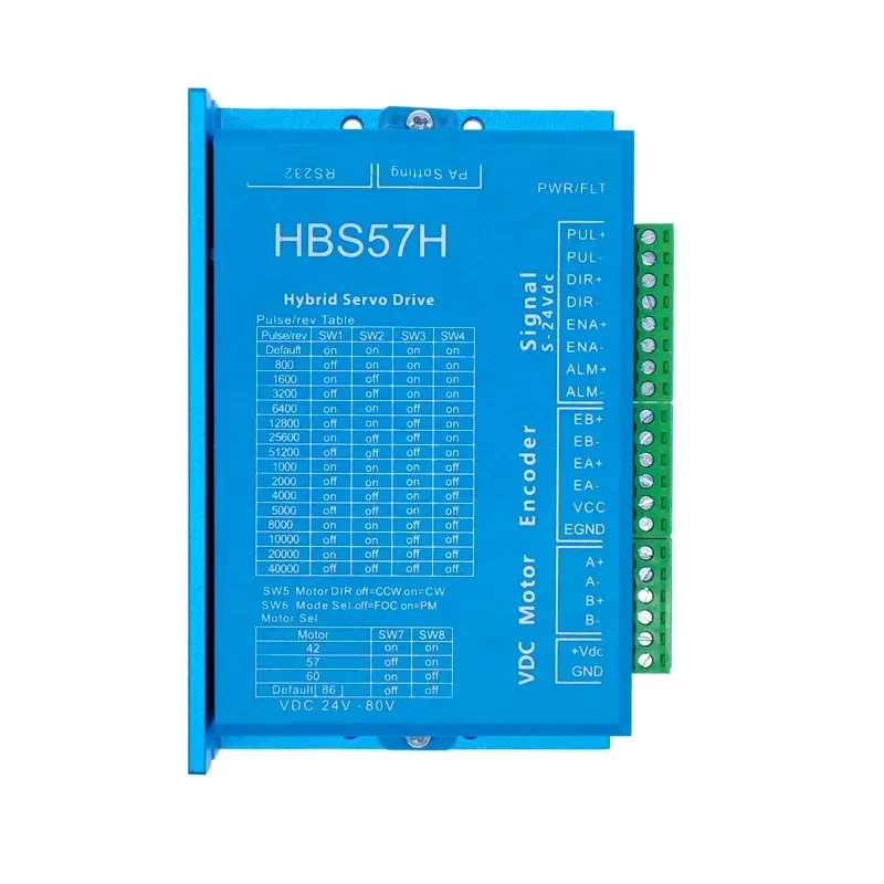 Драйвер крокового двигуна з енкодером HBS57H