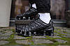 Чоловічі та жіночі кросівки Nike Shox TL Triple Black Чорні Взуття Найк Шокс ТЛ Тріпл повсякденні текстиль сіткадемісезон, фото 3