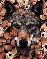 Картина за номерами Хижий вовк Нікітошка (ANG083) 40 х 50 см