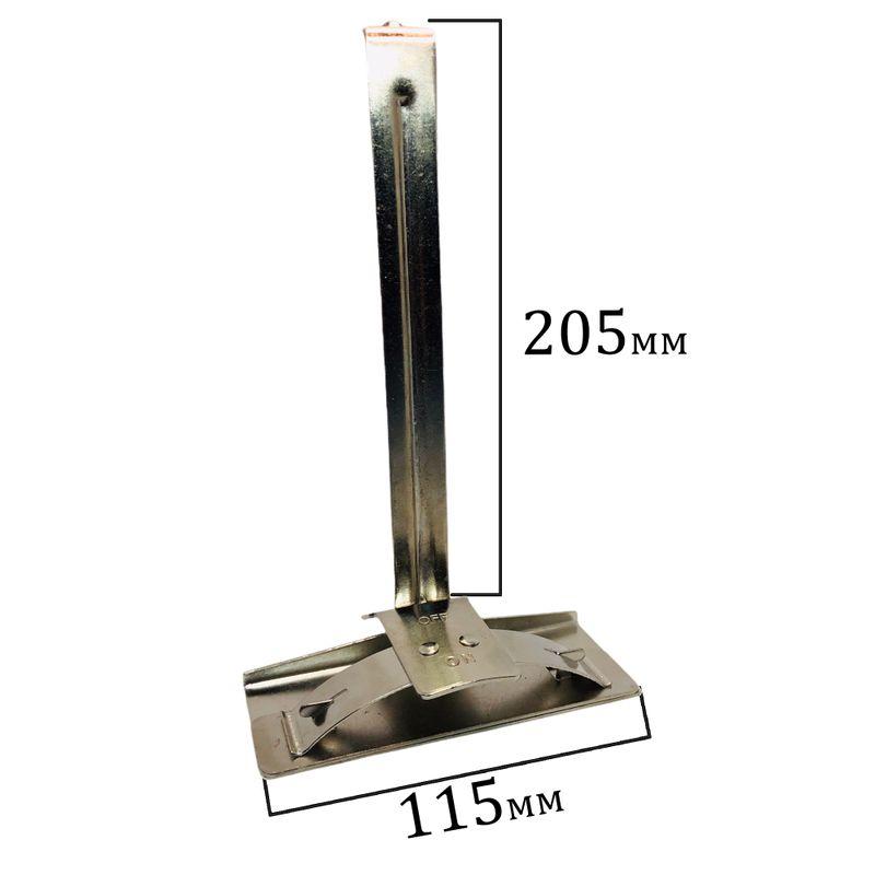 Затискач для тканини вертикальний металевий YOKE CL-8AA ширина 115мм, висота 205мм (6452), фото 1