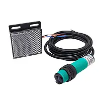 Фотоелектричний датчик з відбивачем E3F-R2Y1 90-250V АС, фото 2