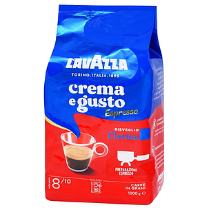Кава в зернах Lavazza Espresso Crema e Gusto Classico 1 кг.