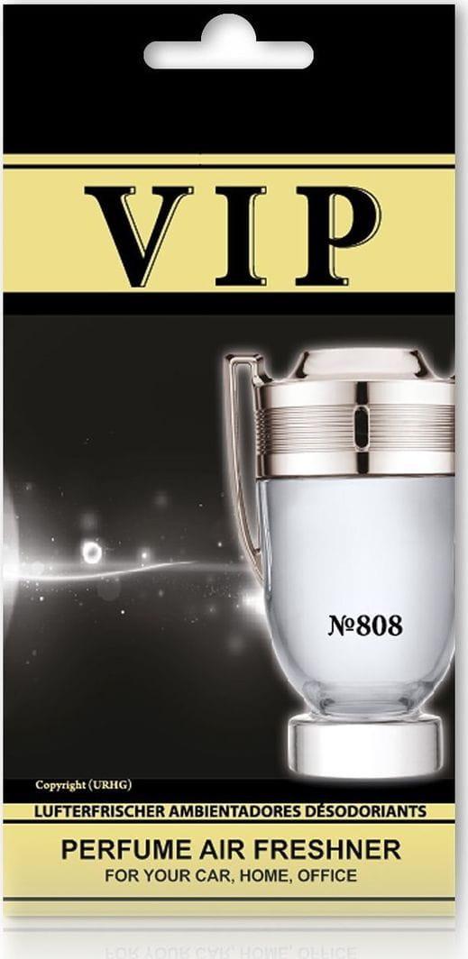 Автопарфуми чоловічої підвісної Caribi VIP автомобільний аромат — 808, освіжувач повітря в машину, фото 1