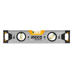 Рівень 30 см 3 капсули алюмінієва рамка 1,5 мм з магнітами INGCO INDUSTRIAL