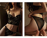 Мереживна білизна жіноча комплект – розкішна модель, що поєднує комфорт і привабливість, фото 9