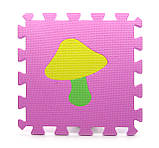 Килимок пазл EVA фрукти овочі, розмір пазлу 29 х 29 см, фото 3