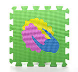 Килимок пазл EVA фрукти овочі, розмір пазлу 29 х 29 см, фото 8