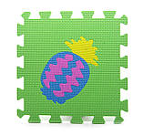 Килимок пазл EVA фрукти овочі, розмір пазлу 29 х 29 см, фото 5