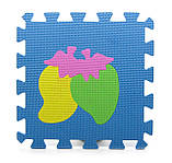 Килимок пазл EVA фрукти овочі, розмір пазлу 29 х 29 см, фото 9