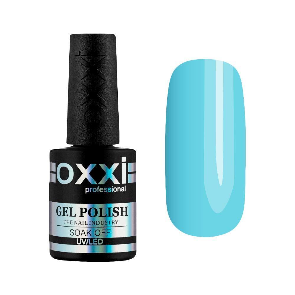 Гель-лак №280 (ніжно блакитний, емаль) Oxxi, 10 мл, фото 1