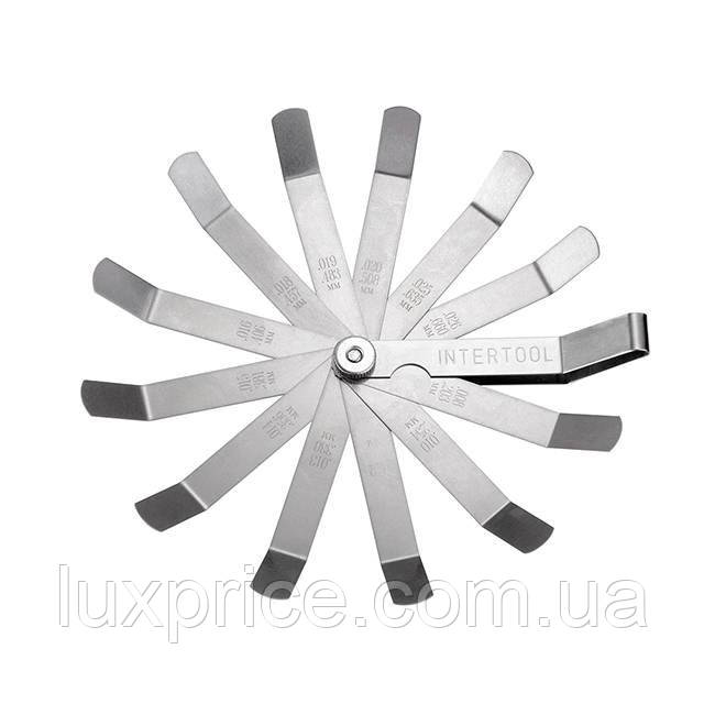 Комплект щупів зігнутих 0.203-0,660мм 12шт INTERTOOL AT-0005 Luxprice, фото 1