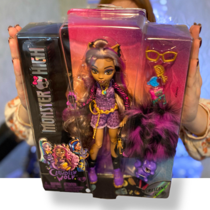 Лялька Монстр Хай Клодін Вульф Monster High Doll Clawdeen Wolf HHK52