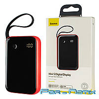 Банка Baseus Mini S Digital Display 3A 10000mAh Red (With IP Cable) (PPXF-E09)